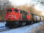 CN 8960 & CN 2886 AT SHAKY LAKE RD